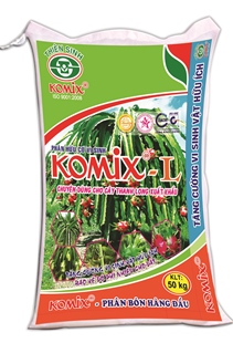 KOMIX-L dùng cho thanh long xuất khẩu - Phân Bón Komix - Công Ty Cổ Phần Thiên Sinh